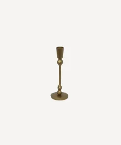 Hot Eddie Gold Candleholder Small Candleholders & Hurricanes
