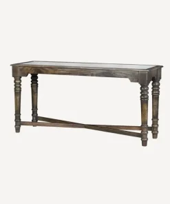 Best Edwin Marble and Wood Console Table Sideboards