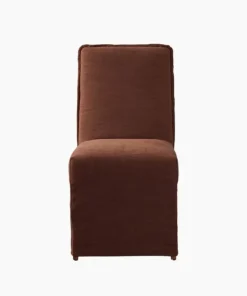 Hot Ellie Slip Cover Dining Chair Rust Chairs – Dining