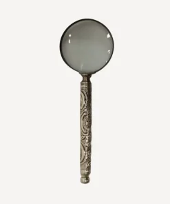 New Embossed Antique Silver Magnifying Glass Decorative Objects