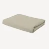 Fashion Emilie Linen Fitted Sheet Super King Sand Bed Linen