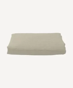 Online Emilie Linen Fitted Sheet Queen Sand Bed Linen