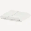 Best Emilie Linen Flat Sheet Super King Ecru Bed Linen