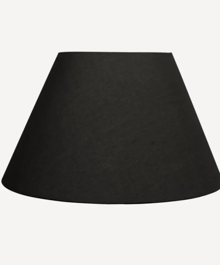 Clearance Empire Linen Shade Black 50cm Lampshades