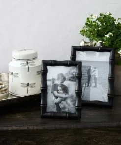 Online Faux Bamboo Black Photo Frame 4x6" Photoframes