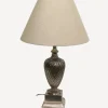 Online Finial Antique Silver Lampbase Lampbases