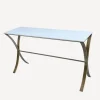 Fashion Fluted Iron Console Sideboards