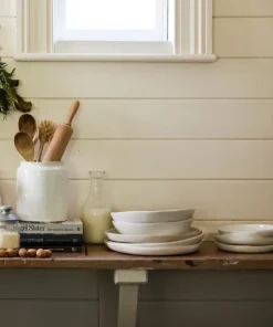 Discount Franco Rustic White Charger Plate Dinnerware