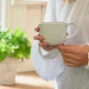 Online Franco Rustic White Cup Dinnerware