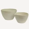 Sale Franco Rustic White Mixing Bowls (SET2) Kitchen & Dining Accessories