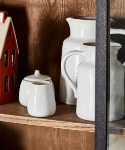 Best Franco Rustic White Sugar Pot Dinnerware