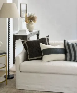 Discount Fray Stripe Cushion Cover Cushions