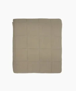 New Freya Quilt Taupe Large Bed Linen