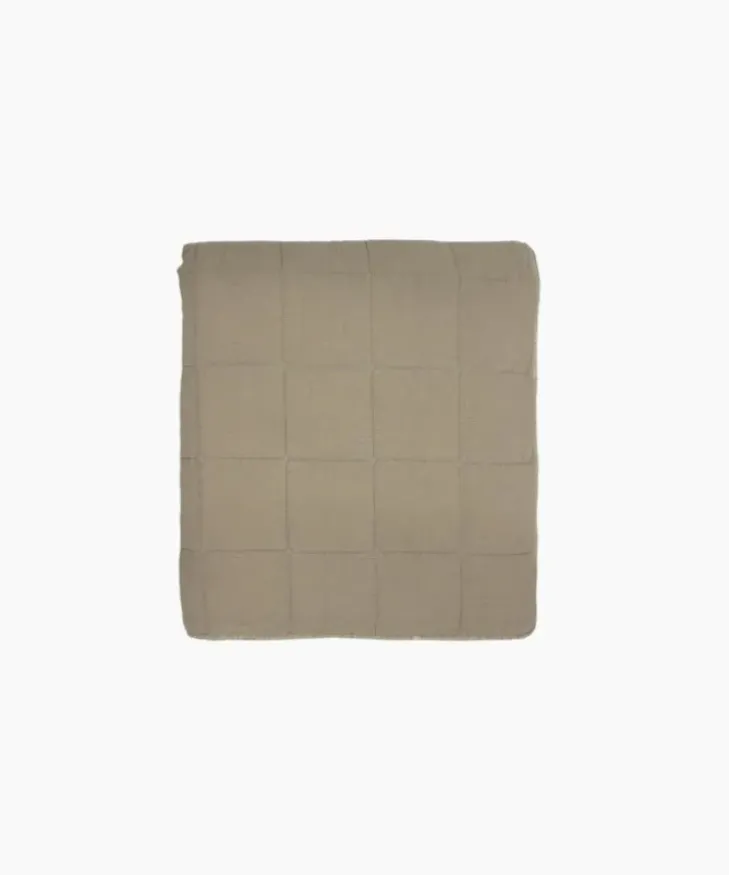 Sale Freya Quilt Taupe Small Bed Linen
