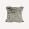 Discount Glacier Faux Fur Cushion Square Cushions