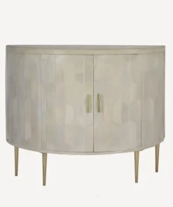 Sale Half Round Parqutery Cabinet Sideboards