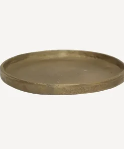 New Handforged Brass Plate Large Decorative Objects