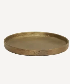 Discount Handforged Brass Plate Medium Decorative Objects