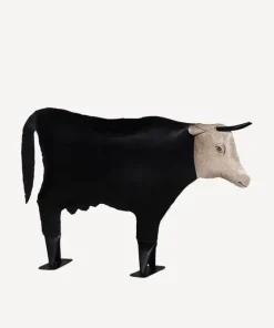 New Handpainted Cow Large Decorative Objects