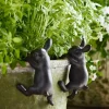 Sale Hanging Bunny Decor Brown (4PC) Decorative Objects