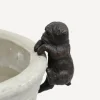 New Hanging French Bulldog Dark Brown Decorative Objects