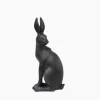 Clearance Harold the Hare Turning Black Decorative Objects