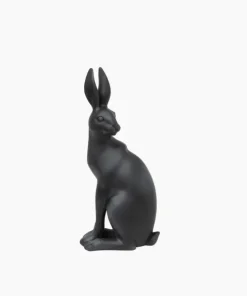Clearance Harold the Hare Turning Black Decorative Objects