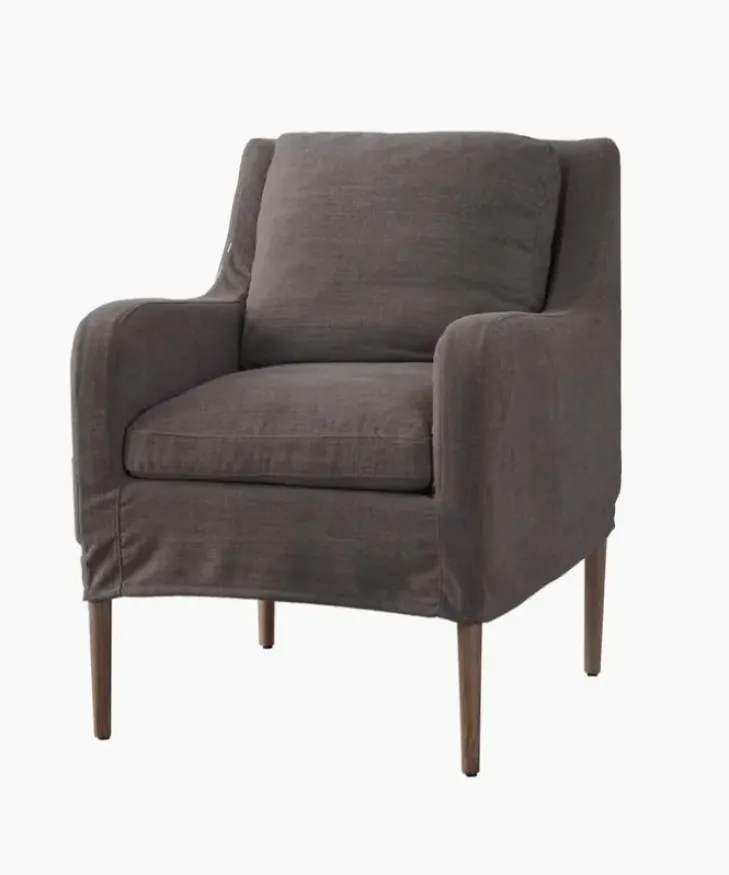 Sale Henry Slip Cover Carver Chair Grey Chairs – Dining