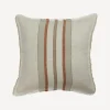 Sale Herringbone Stripe Linen Cushion Cover Natural Cushions