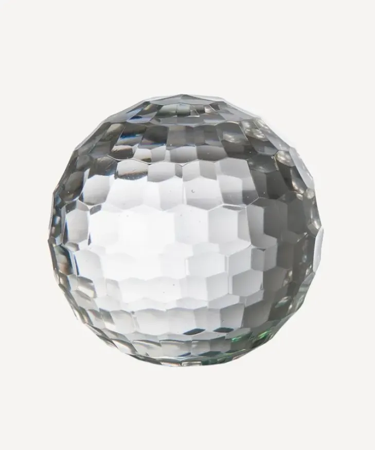 Outlet Honeycomb Glass Ball 5" Decorative Objects