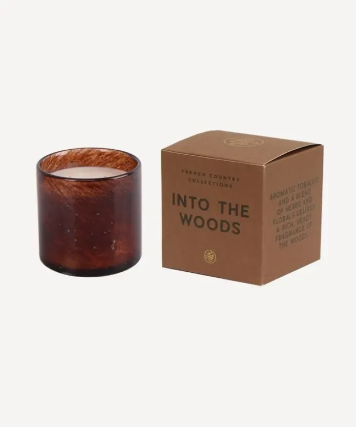 Online Into the Woods Glass Candle Candles