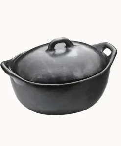 New La Chamba Oval Casserole Dish with Lid (Size 4) Cookware