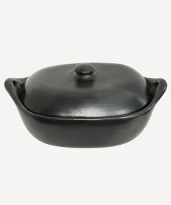 New La Chamba Rectangle Casserole Dish w/ Lid (Size 2) Cookware