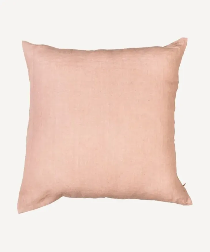 New Linen Cushion Light Pink Cushions