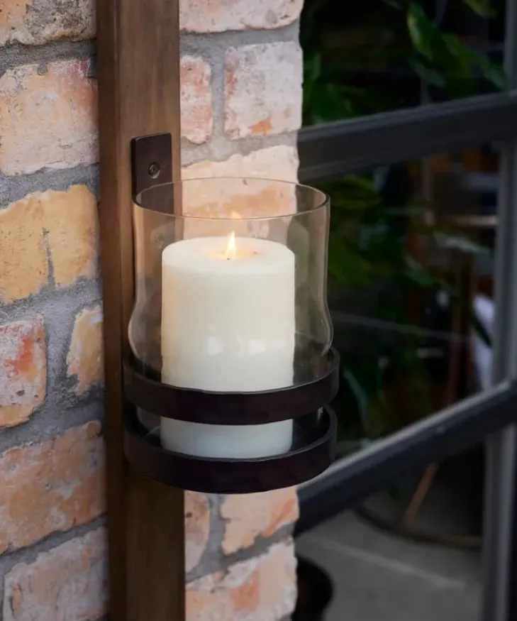 Discount Luca Hurricane Wall Sconce Candleholders & Hurricanes