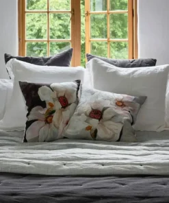 Best Magnolia Charcoal Cushion Cover Cushions