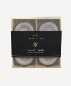 New Maison Glass Tealights Lavender Vanilla (4PC) Candles
