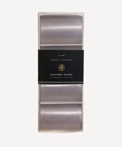 Discount Maison Pillar Candle Lavender Vanilla 2x3" (4PC) Candles