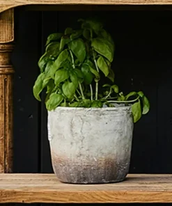 Discount Marron Planter Pot Medium Urns, Vases & Planters