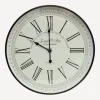Outlet Noir Compass Wall Clock Clocks