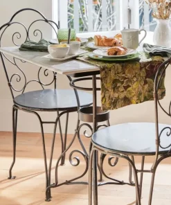 Clearance Paris Black Iron Chair Chairs – Dining