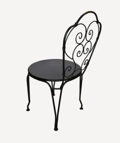Clearance Paris Black Iron Chair Chairs – Dining
