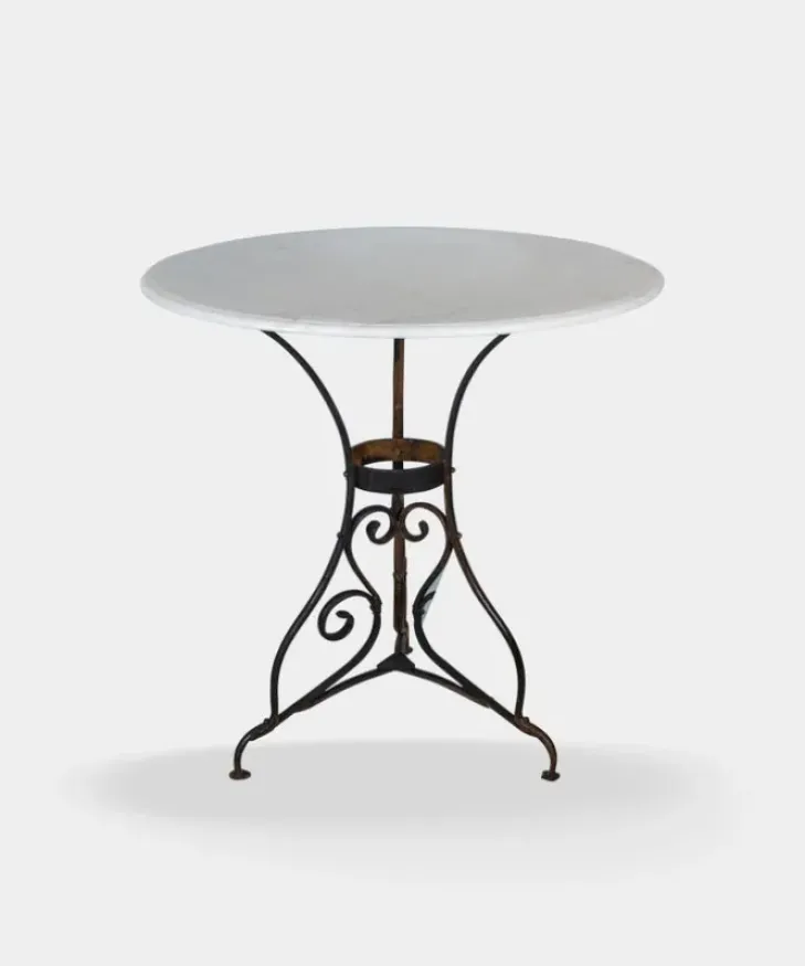 Sale Paris Round Marble Table Tables - Dining