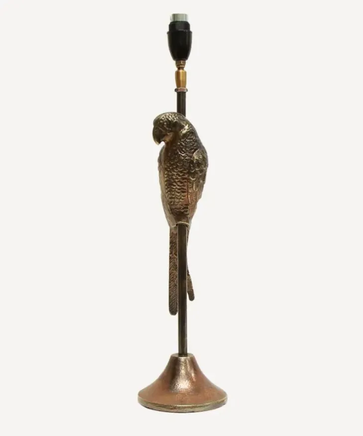 Online Parrot Antique Gold Lampbase Lampbases
