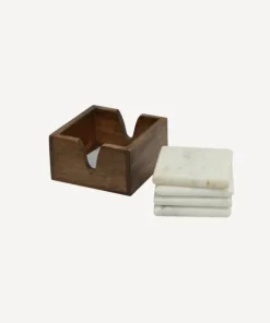Best Porto Marble Coaster (4PC) Placemats & Coasters