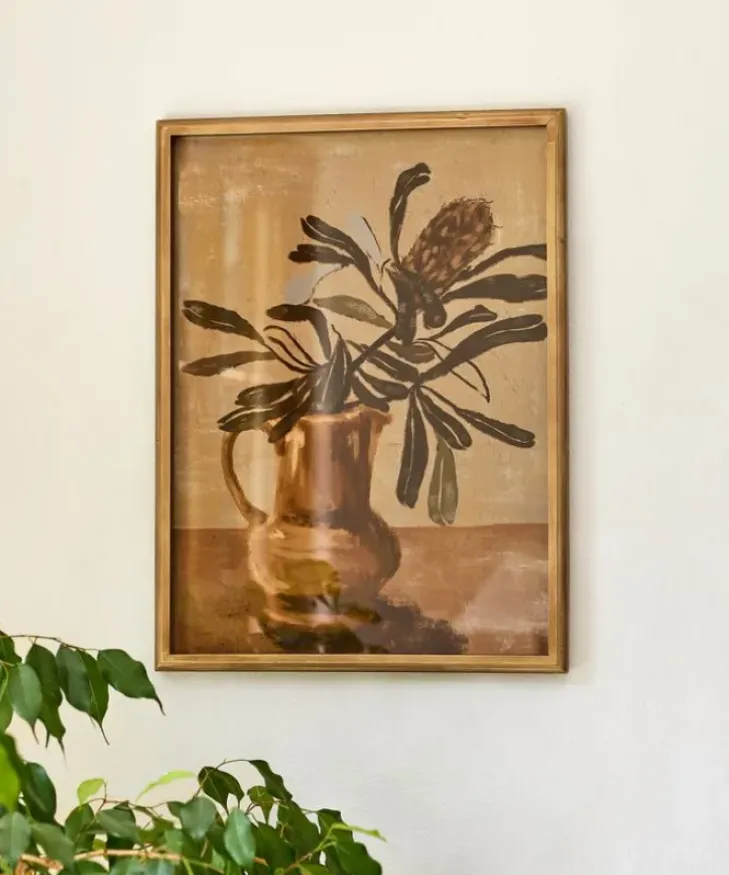 Online Protea & Jug Wall Art