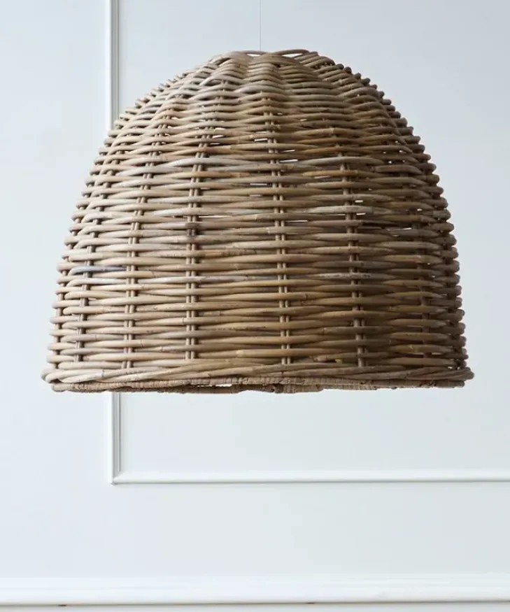 Fashion Province Woven Rattan Light Shade Chandeliers & Hanging Lights