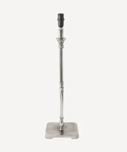 Sale Rectangle Tall Lampbase Antique Silver Lampbases