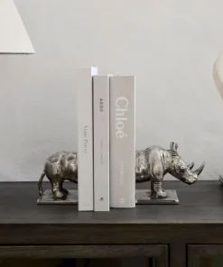 Hot Rhino Bookends Bookends