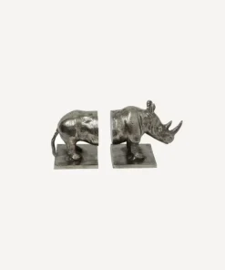 Hot Rhino Bookends Bookends